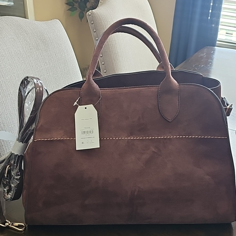 TIME AND TRU FAUX SUEDED BAG - Picture 9 of 16